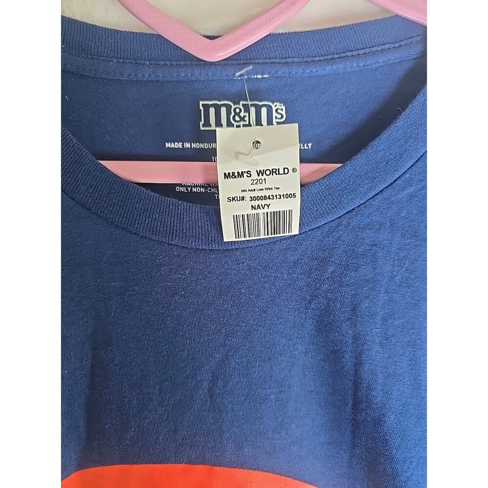 NWT M&Ms Official Plus 2X T-shirt Rainbow Pride Parade Casual Relaxed Fit - Picture 3 of 5